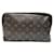 Louis Vuitton Monogram Clutch Bag Brown Patent leather  ref.2118349