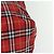 Burberry Nova Check Tote Bag Nylon Rot Beige Auth th5793 - Ansicht 16