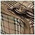 Bolsa de mão em PVC couro bege xadrez Nova da BURBERRY ouro Auth EC786 Dourado - vista 15