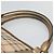 Bolsa de mão em PVC couro bege xadrez Nova da BURBERRY ouro Auth EC786 Dourado - vista 8