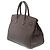 Hermès HERMES Birkin 35 Tasche aus grauem Leder - 102586 - Ansicht 6