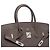 Hermès HERMES Birkin 35 Tasche aus grauem Leder - 102586 - Ansicht 7