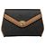 Borsa a spalla in tela a nido d'ape PVC nera Christian Dior Auth bs23609 - vista 2