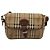 Autre Marque Borsa a spalla Burberrys Nova Check in pelle PVC beige Auth KD166 - vista 13