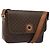Céline Borsa a spalla in tela Macadam CELINE in pelle PVC marrone oro Auth EC639 D'oro