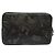 Bolsa clutch de couro preto e dourado Salvatore Ferragamo Auth bs23562 - vista 3