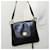 Céline Borsa a Spalla CELINE in Pelle Nera Oro Auth EC517 Nero D'oro - vista 23
