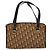 Borsa a mano in tela Trotter Christian Dior marrone Auth EC646 - vista 2