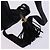 BALLY Borsa a Spalla in Pelle Nera e Oro Auth EC277 Nero D'oro - vista 14