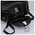 Zaino in pelle nera e argento Gancini di Salvatore Ferragamo Auth EC696 Nero - vista 20
