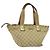 Borsa a mano GUCCI GG Canvas Sherry Line Beige Oro rosa 131228 Auth ac3698 D'oro