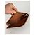 Triomphe Céline Clutch in pelle monogramma vintage Celine Paris marrone - vista 5