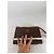 Triomphe Céline Clutch in pelle monogramma vintage Celine Paris marrone - vista 9