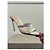 Sandali GIANVITO ROSSI T.EU 38 Pelle Bianco - vista 9