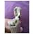 Cartier Sapphire and Gold Silver Lighter Silvery Golden  - view 9