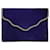 Pochette Yves Saint Laurent Violet foncé  - vue 1