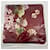Sciarpa Chopard in seta fiori bordeaux Multicolore - vista 6