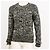 Isabel Marant Etoile Geflochtenes Strickwolloberteil Isabel Marant Étoile Größe S Schwarz Roh - Ansicht 8