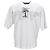 Camiseta oversized em algodão branco com ilustração do logo Palm Angels Cru
