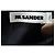Jil Sander Midi-Kleid mit Rundhalsausschnitt aus metallisch grauem Polyester - Ansicht 3