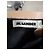 Jil Sander Midi-Kleid mit Rundhalsausschnitt aus metallisch grauem Polyester - Ansicht 6