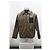 Giacca con cappuccio zip in cotone marrone con logo in rilievo Loewe - vista 6