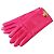 Hermès Guantes de cuero de cordero Kelly de metal Hermes rosa