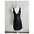 Schwarzes Lederkleid von Maje Größe 36 - Ansicht 2