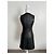 Schwarzes Lederkleid von Maje Größe 36 - Ansicht 3