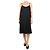 Autre Marque Schwarzes Slip-Kleid - Größe M