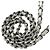 Chanel Mini perforato in agnello argento Punch Flap - vista 10