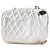 Chanel Mini perforato in agnello argento Punch Flap - vista 2