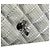 Chanel Mini perforato in agnello argento Punch Flap - vista 8