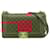 Chanel Red Old Medium Lambskin Boy Flap Leather  ref.2120079