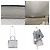 Graue Lederhandtasche Valextra Braun - Ansicht 5