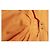 Vestido envelope com cinto de viscose laranja Thierry Mugler - vista 9