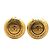 Timeless Orecchini a clip placcati in oro Chanel Coco Mark D'oro