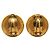 Timeless Orecchini a clip placcati in oro Chanel Coco Mark D'oro - vista 2