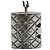 Collana pendente Chanel Matelassé Coco Mark Cambon Argento - vista 3