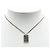 Collana pendente Chanel Matelassé Coco Mark Cambon Argento - vista 8
