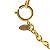 Chanel Coco Mark Gold Plated Necklace Golden - view 3