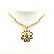 Chanel Coco Mark Gold Plated Necklace Golden - view 5