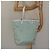 GUCCI GG Canvas Tote Bag Hellblau Gold 002 1098 Auth EC700 Golden - Ansicht 21