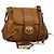 Chloé Borsa a Spalla Chloe Lexa in Pelle Marrone Oro Auth EC560