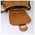 Chloé Borsa a Spalla Chloe Lexa in Pelle Marrone Oro Auth EC560 - vista 10