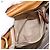 Chloé Borsa a Spalla Chloe Lexa in Pelle Marrone Oro Auth EC560 - vista 22