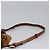 Chloé Borsa a Spalla Chloe Lexa in Pelle Marrone Oro Auth EC560 - vista 8
