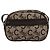 Céline Borsa a spalla CELINE C Sulky in tela e pelle beige marrone Auth EC715 - vista 13