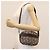 Céline Borsa a spalla CELINE C Sulky in tela e pelle beige marrone Auth EC715 - vista 22
