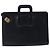 Autre Marque Borsa da lavoro Burberrys in pelle nera e oro Auth ti2582 Nero D'oro - vista 13